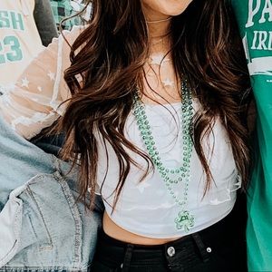 sheer mesh star top